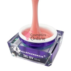 Gel UV de constructie Perfect French Blush Cover Allepaznokcie 15 ml